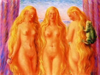 Rene Magritte : the fire